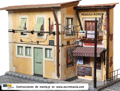 Bouwbeschrijving Diorama Tram Lisboa