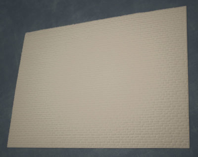 Foam board 'stenen muur', 33*23 cm